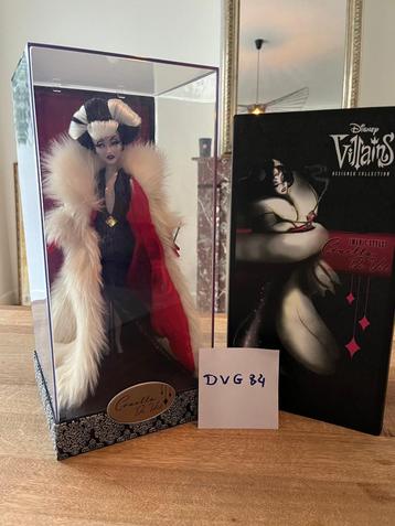Disney Limited Doll Cruella, Enlèvement, Autres personnages, Comme neuf, Autres types