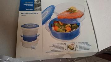 ROTHO Swiss micro steamer 2 x 1,4 l nieuw 4-delig beschikbaar voor biedingen
