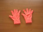 Fluo koraalroze handschoenen Maat S, Kleding | Dames, Mutsen, Sjaals en Handschoenen, Handschoenen, Ophalen of Verzenden
