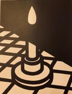 Patrick CAULFIELD Candle (1973) POP ART nr: 5/95, Antiek en Kunst, Ophalen