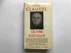 Claudel - Œuvre Poétique - La Pléiade, Gelezen, Littérature, Ophalen of Verzenden, Paul CLAUDEL