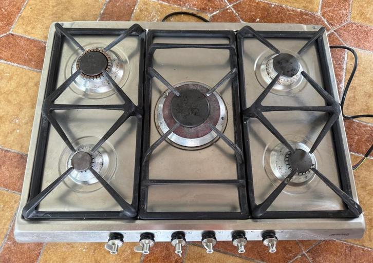 Taque au gaz Smeg, Elektronische apparatuur, Kookplaten, Gebruikt, Gas, Ophalen