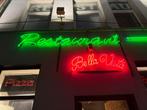 Neon verlichting restaurant, Verzamelen, Ophalen, Zo goed als nieuw