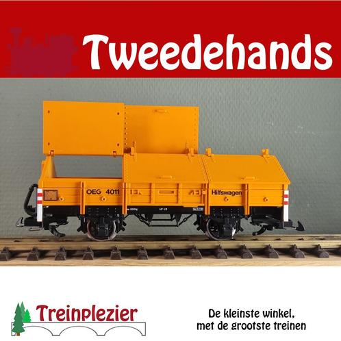 LGB 4011 G OEG Klappdeckelwagen, Hobby en Vrije tijd, Modeltreinen | Overige schalen, Zo goed als nieuw, Wagon, Gelijkstroom, LGB