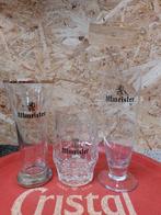 2 glazen en 1 bierpul Cristal Alken Altmeister, Ophalen of Verzenden, Gebruikt, Bierglas