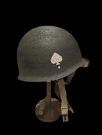 Casques de parachutistes américains WW2 M1C - restaurés, Enlèvement ou Envoi