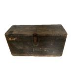 Duitse artilleriebox uit de Tweede Wereldoorlog, Verzamelen, Militaria | Tweede Wereldoorlog, Ophalen of Verzenden