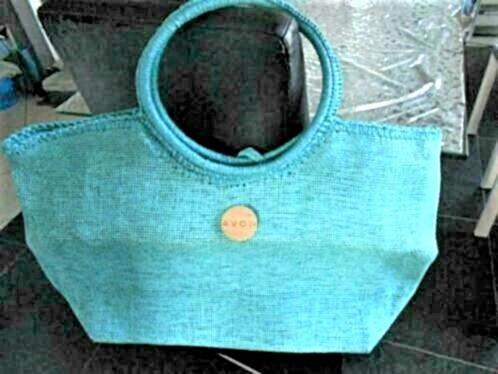 Kleine boodschappentas, licht en luchtig, Handtassen en Accessoires, Tassen | Damestassen, Nieuw, Shopper, Blauw, Ophalen of Verzenden