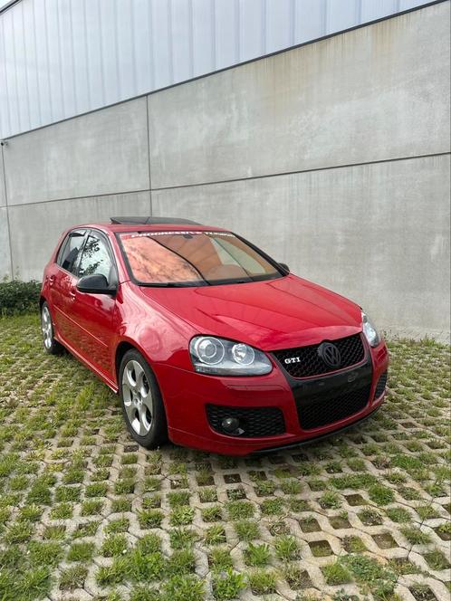 Te koop: Volkswagen Golf 5 GTI, Auto's, Volkswagen, Particulier, Golf, Automaat, Rood, Alcantara, Ophalen