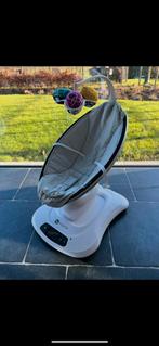 4moms Mamaroo 4 classic grey, Kinderen en Baby's, Wipstoeltjes, Overige merken, Schommelstoel, Zo goed als nieuw, Met gordel(s) of riempje(s)