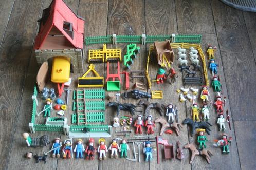 11 x playmobil medieval western cowboy indiaan, Kinderen en Baby's, Speelgoed | Playmobil, Zo goed als nieuw, Complete set, Ophalen of Verzenden