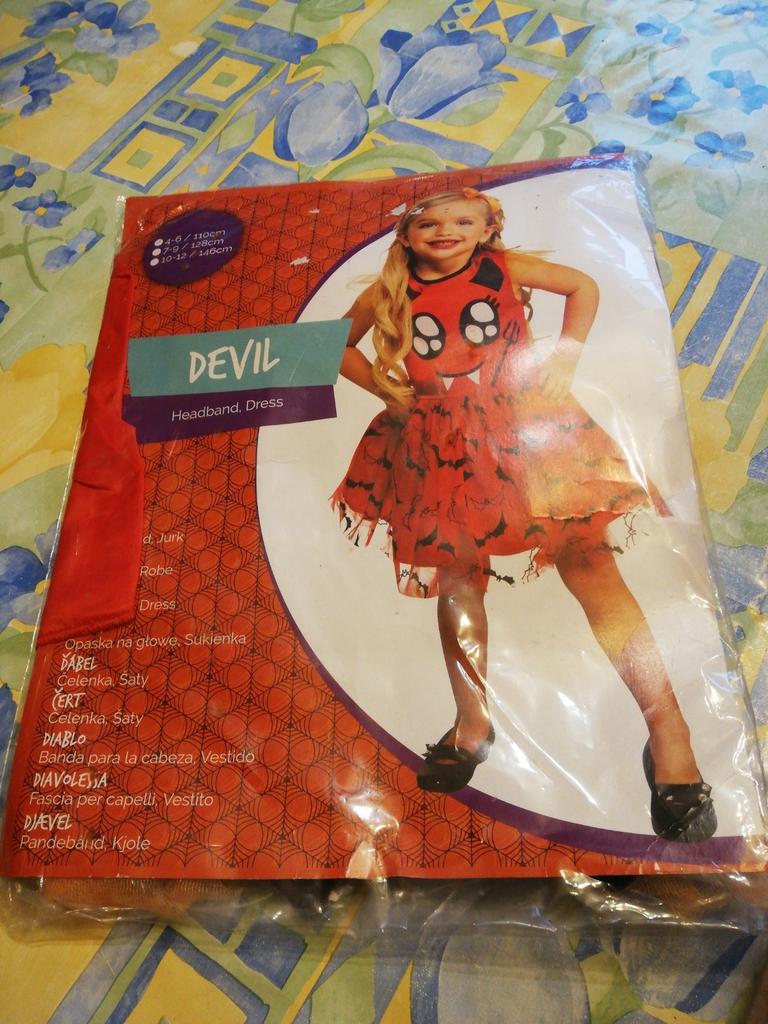 Déguisement diable. Taille 4-6ans. Neuf., Enlèvement ou Envoi, Comme neuf