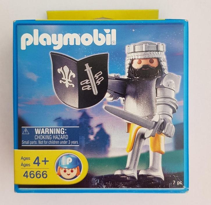 Playmobil 4666 dappere ridder 2006 sealed, Kinderen en Baby's, Speelgoed | Playmobil, Nieuw, Complete set, Ophalen of Verzenden