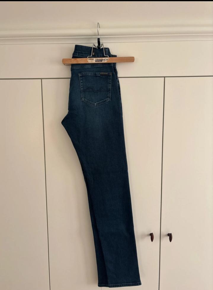 Seven for all Mankind - Jeans - 28, Kleding | Heren, Spijkerbroeken en Jeans, Nieuw, Overige jeansmaten, Blauw, Verzenden