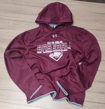 Sweat à Capuche Under Armour COLDGEAR 2XL Loose - Bordeaux/G beschikbaar voor biedingen
