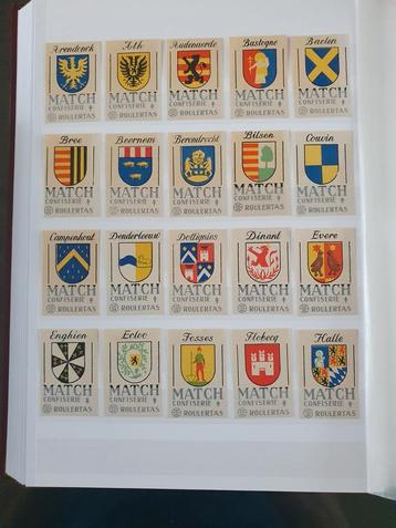 Confiserie Roulertas ,  heraldiek wapenschilden gemeentes   beschikbaar voor biedingen