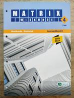 Matrix 4 (5 uur): Meetkunde - Statistiek, Boeken, Schoolboeken, Ophalen, ASO, Wiskunde A, Nieuw