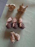 Kerst herfst hangers vogels goud bruin, Diversen, Ophalen of Verzenden, Zo goed als nieuw