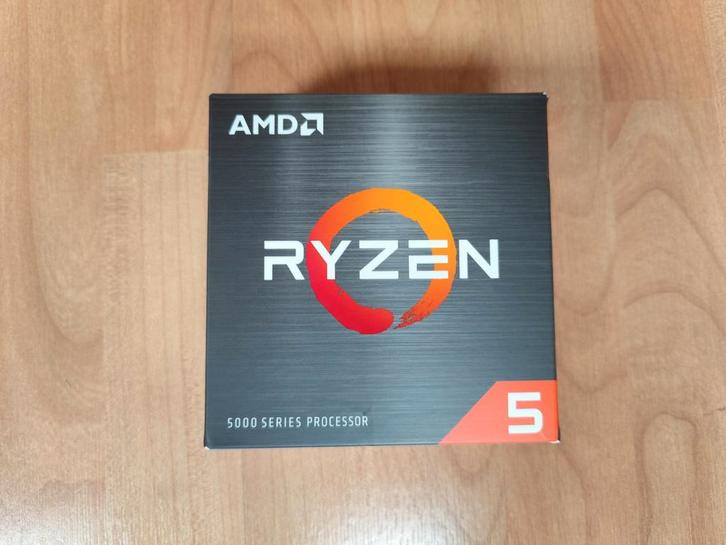 Ryzen 5600 processor - nieuwe koeler + garantie, Computers en Software, Processors, Gebruikt, Ophalen of Verzenden