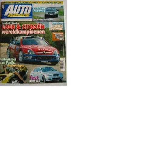 AUTOnews 155 Daewoo Kalos Sprint/Loeb/Citroën/BMW M5, Boeken, Auto's | Folders en Tijdschriften, Zo goed als nieuw, Algemeen, Verzenden