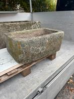 Antieke natuurstenen wasbak / trog, Ophalen