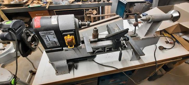 Draaibank - hout, Doe-het-zelf en Bouw, Draaibanken, Gebruikt, Houtdraaibank, 500 tot 1000 mm, Ophalen