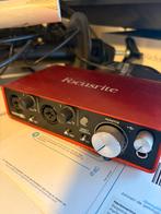 Focusrite scarlet 2i2, Computers en Software, Geluidskaarten, Ophalen, Zo goed als nieuw