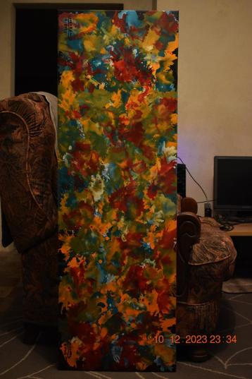 Abstract painting, series no (30) by joky kamo, painting, Enlèvement