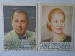 zeldzame kaarten Juan en Eva (Evita) Peron uit 1955, Ophalen of Verzenden, 1940 tot 1960, Ongelopen, Buiten Europa