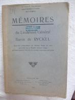 WO1: mémoires Lt Gén Van Ryckel 1914, Boeken, Gelezen, Ophalen of Verzenden, Voor 1940, Overige onderwerpen