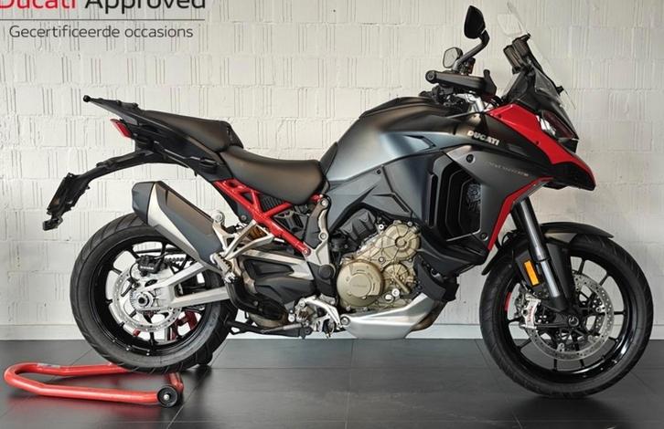 Multistrada V4s, Motos, Motos | Ducati, Particulier, Tourisme, plus de 35 kW, 4 cylindres, ABS, Régulateur de vitesse, Amortisseurs réglables électroniquement