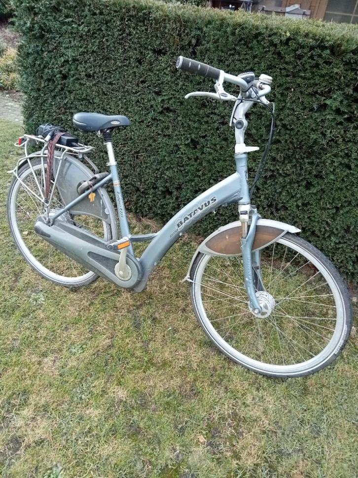 Electrische Damesfiets, Batavus, Fietsen en Brommers, Elektrische fietsen, Gebruikt, Batavus, Ophalen