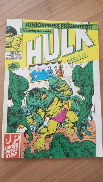 Hulk strip van Marvel uit 1986. Zo goed als nieuw, Ophalen of Verzenden, Overige figuren, Zo goed als nieuw, Boek of Spel