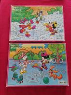 Puzzel disney : minnie mouse ( 2 stuks ) / 99 stukken., Kinderen en Baby's, Ophalen of Verzenden