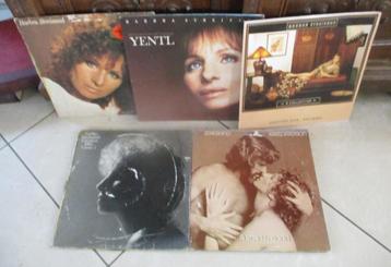 5 Prima lp's van barbra Streisand beschikbaar voor biedingen