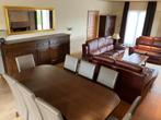 Eetkamer massief eik, Huis en Inrichting, Complete eetkamers, Ophalen, Zo goed als nieuw, 8 stoelen of meer