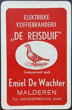 1 Speelkaart Koffiebranderij De Reisduif, Ophalen of Verzenden