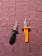 2 couteaux à huitres, Maison & Meubles, Utilisé, Enlèvement ou Envoi