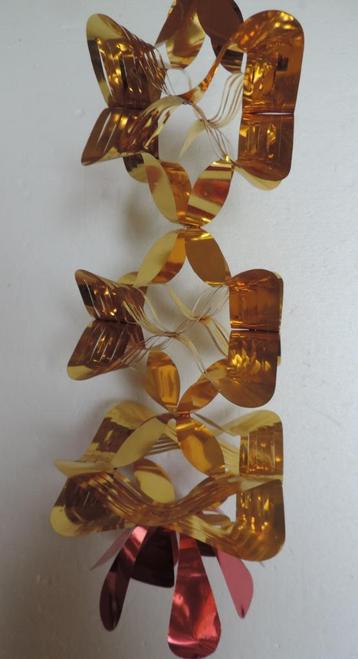  1 gouden en rode verticale decoratie NOEL 4€ home beschikbaar voor biedingen