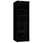 Réfrigérateur 1 porte en verre 382l noir sans canopy, Autres types, Enlèvement ou Envoi
