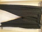 pantalon noir/motif extensible Taille 50/52, Comme neuf, Xl collection, Noir, Pantalon ou Jeans