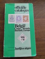 Officieel catalogus België 72 uitgave., Verzenden, Catalogus