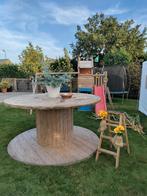 Tuintafel Haspel, Tuin en Terras, Tuintafels, Ophalen, Zo goed als nieuw