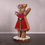 Gingerbread Girl – Peperkoek Hoogte 142 cm, Diversen, Kerst, Ophalen, Nieuw