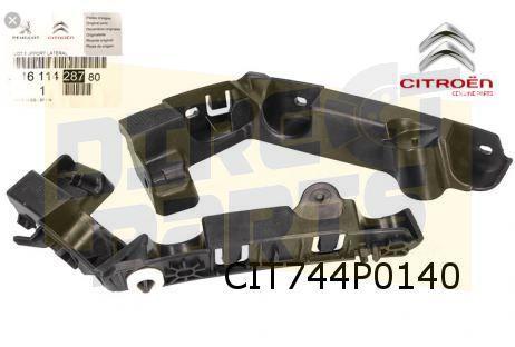 Citroën C4 Cactus (6/14-2/18) achterbumpersteun Links + Rech, Auto-onderdelen, Carrosserie, Bumper, Citroën, Achter, Nieuw, Verzenden