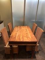 Eettafel + 4 stoelen, Huis en Inrichting, Ophalen