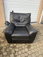 Relax lederen zetel, Ophalen, Gebruikt, Leer
