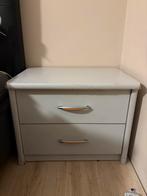 2 nachtkastjes, Moins de 55 cm, Moins de 45 cm, Enlèvement, Utilisé