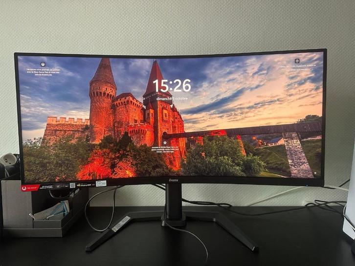 IIYAMA GB3467WQSU-B5 – 34" Ultrawide UWQHD, Computers en Software, Monitoren, Zo goed als nieuw, 151 t/m 200 Hz, DisplayPort, HDMI