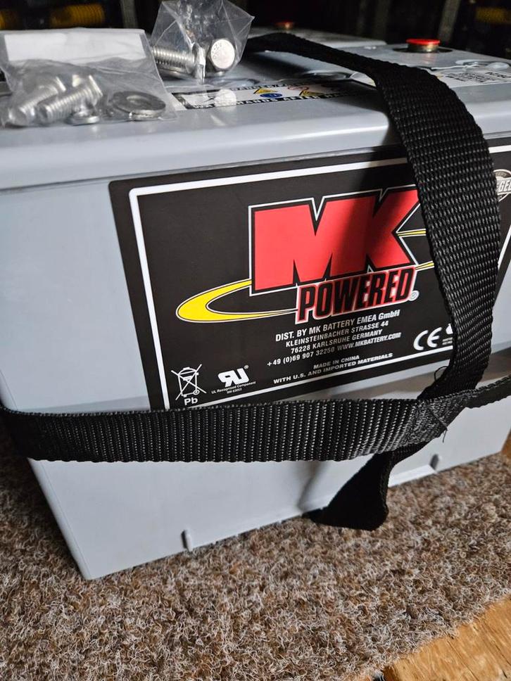 Nieuwe 12 volt 60 ampere MK gel accu's, Auto-onderdelen, Accu's en Toebehoren, Nieuw, Ophalen